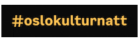 oslokulturnatt okn kulturnatt oslo kommune oslokulturnatt Sticker