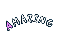 Text Amaze Sticker