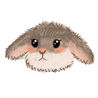 Happy Rabbit Sticker