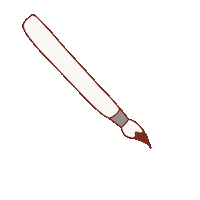 Painting Brush Sticker