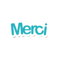 Gracias Merci Sticker by Connect-csd