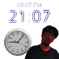 9 Pm Sticker