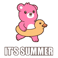 Happy Teddy Bear Sticker by BEARISH