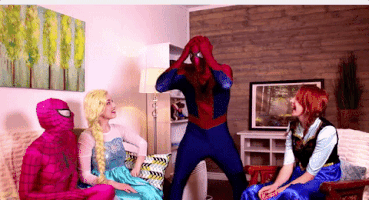 spiderman maleficent GIF by Webs & Tiaras