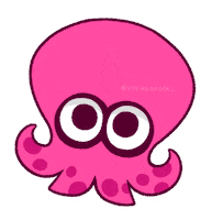 Splatoon 2 Pink Sticker