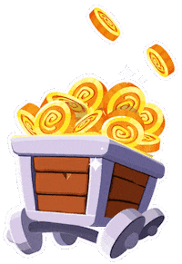Coin Sticker by Dice Dreams