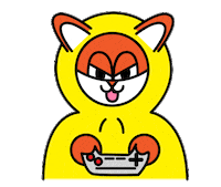 Happy Video Game Sticker by Poncho