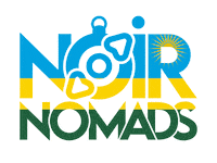 Travel Noir Sticker by NoirNomads