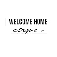 cafecirque home cafe welcome welcome home Sticker