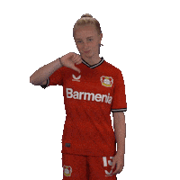 Football No Sticker by Bayer 04 Leverkusen