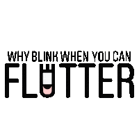flutterbeautyboutique pink beauty white black Sticker