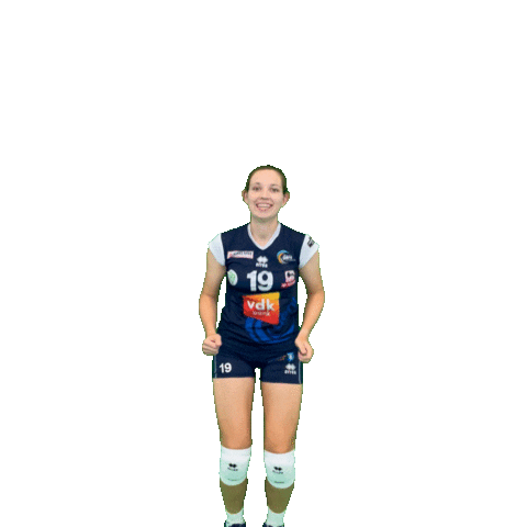 Volleyball Sticker by vdk Gent Damesvolley