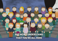 audience watching GIF by South Park 