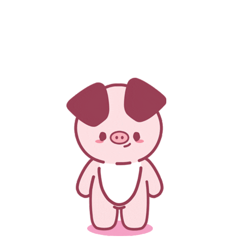 Illustration Bunny Sticker by MOZOMOZO もぞもぞ