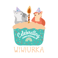 Happy Party Sticker by Wiwiurka