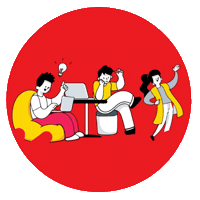 Famfest Sticker by Kerja Seru at INDOSAT OOREDOO
