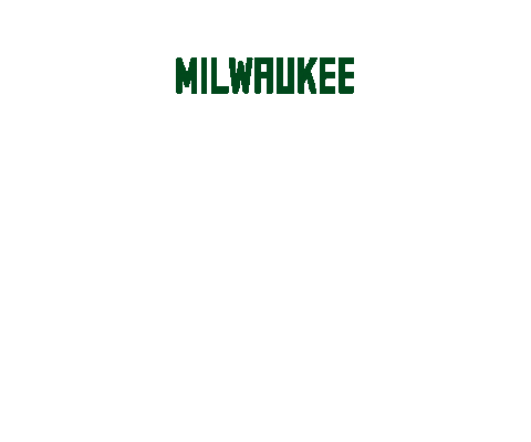 Logo Basketball Sticker by Milwaukee Bucks