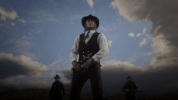 red dead redemption 2 rockstar GIF