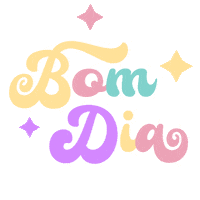 Bom Dia Pastel Sticker