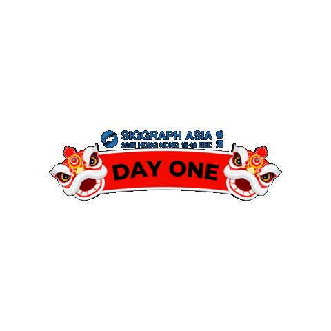 Chinese Hk Sticker by SIGGRAPH Asia