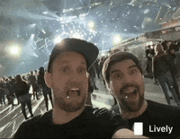 RauteMusik festival live radio studio GIF