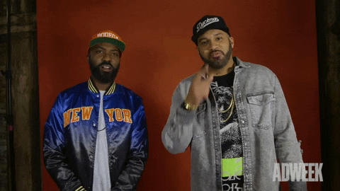 desus and mero point GIF by ADWEEK