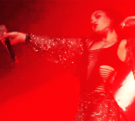fka twigs live GIF