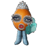 BaddieEgg wow queen amazing shock Sticker
