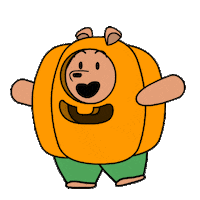 Happy Jack O Lanterns Sticker