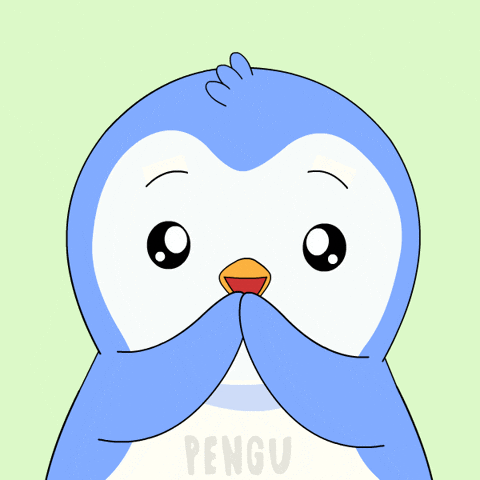 Fun Blushing GIF by Pudgy Penguins