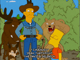 happy bart simpson GIF