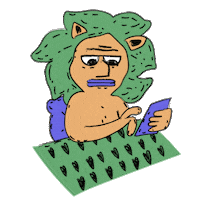 I Love You Night Sticker