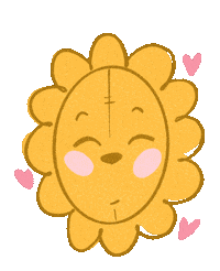 In Love Hearts Sticker