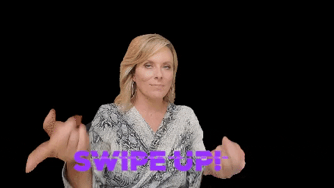 kerryhbarrett giphygifmaker television woman swipe up GIF