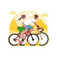roundel bicycle 여행 jeju 제주 Sticker