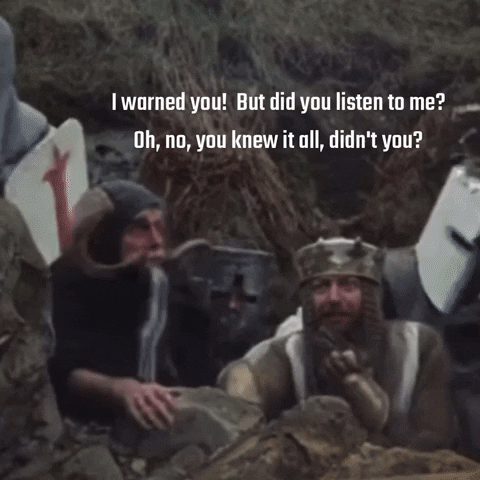 misciel monty python holy grail tim the enchanter GIF