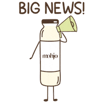 findyourmohjo news announcement almondmilk bignews Sticker