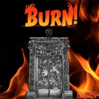 The Gates Of Hell Burn GIF by ElmonX