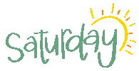 Days Of The Week Sun Sticker