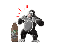 Angry Monkey Sticker by RAWdzinka