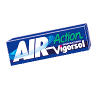 AirActionVigorsol cool action fresh air Sticker
