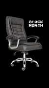 megamobilier black chair blackfriday mega GIF