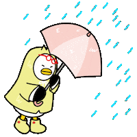 Rain Weather Sticker by boogi_in_busan
