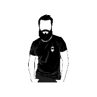 Beard Sticker by beardrulez