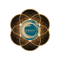 Retreat Floweroflife Sticker by Orion Retreats