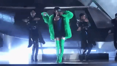 performance GIF by Rihanna