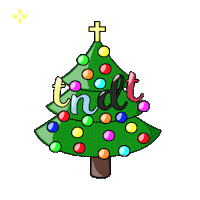 Christmas Tree Sticker by TNDT