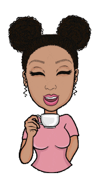 goldmineandcoco thirsty ahh sips tea drink up Sticker