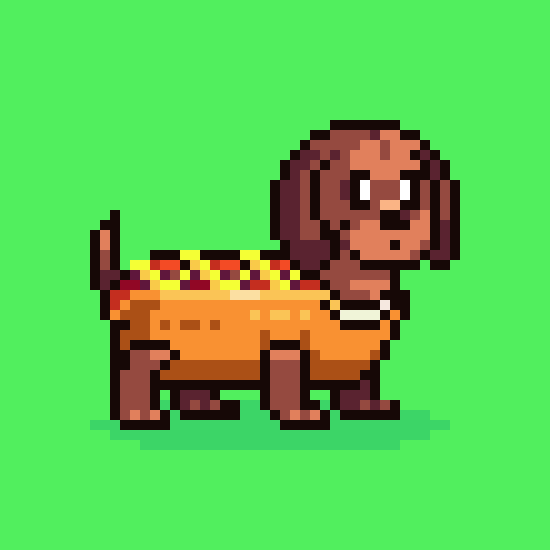 Dog Hotdog GIF by Abstract HotDogs
