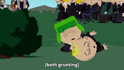 kyle broflovski crying GIF by South Park 